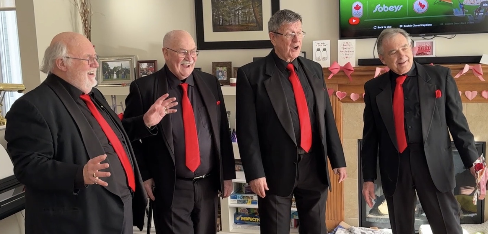 Singing Valentines 2026 a success!